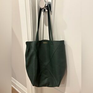 Walter Baker Deep Green Leather Tote